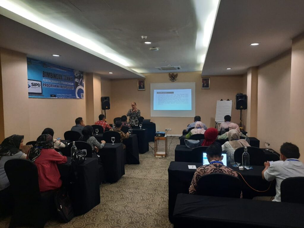 Bimtek Komprehensif Perencanaan Strategis Daerah Integrasi SIPD, Penganggaran, dan Pembangunan Berkelanjutan
