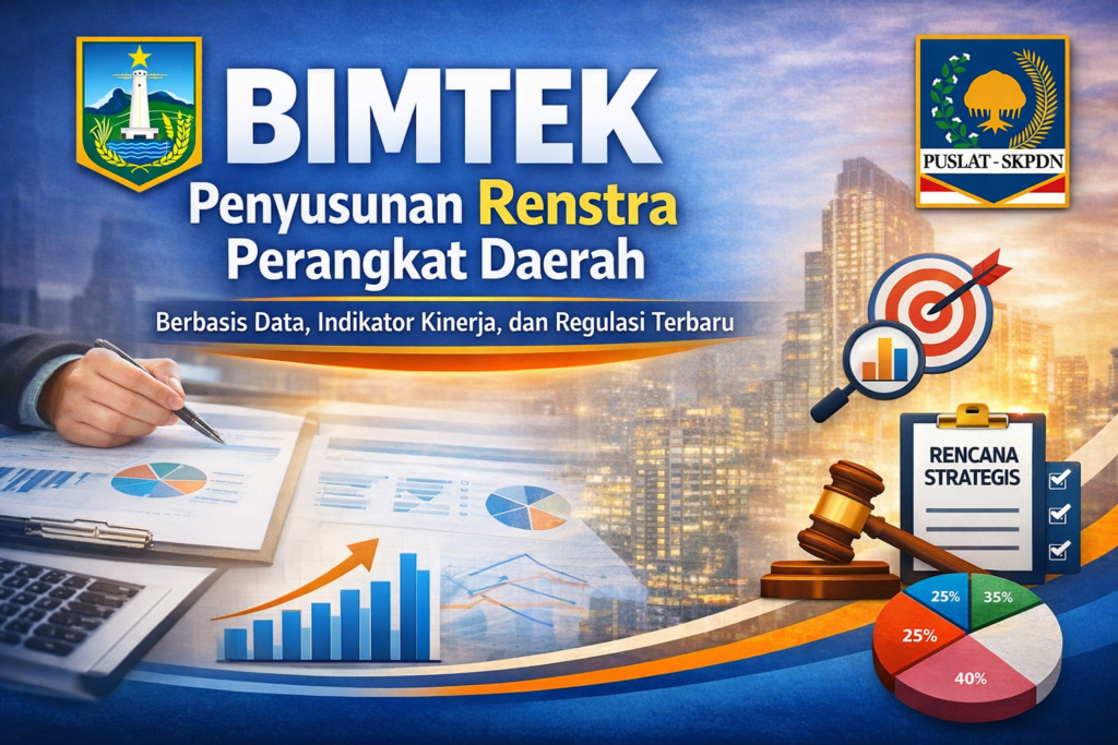 BIMTEK Penyusunan Renstra Perangkat Daerah Berbasis Data, Indikator Kinerja, dan Regulasi Terbaru
