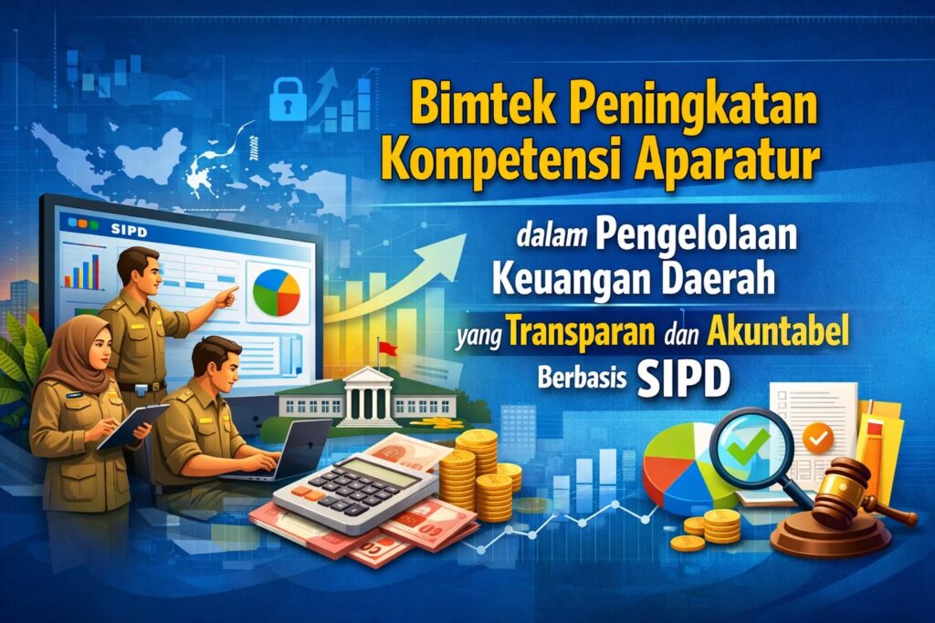 Bimtek Peningkatan Kompetensi Aparatur dalam Pengelolaan Keuangan Daerah yang Transparan dan Akuntabel Berbasis SIPD