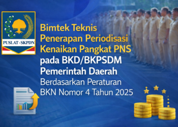 Bimtek Penerapan Periodisasi Kenaikan Pangkat PNS pada BKD/BKPSDM Pemerintah Daerah Berdasarkan Peraturan BKN Nomor 4 Tahun 2025