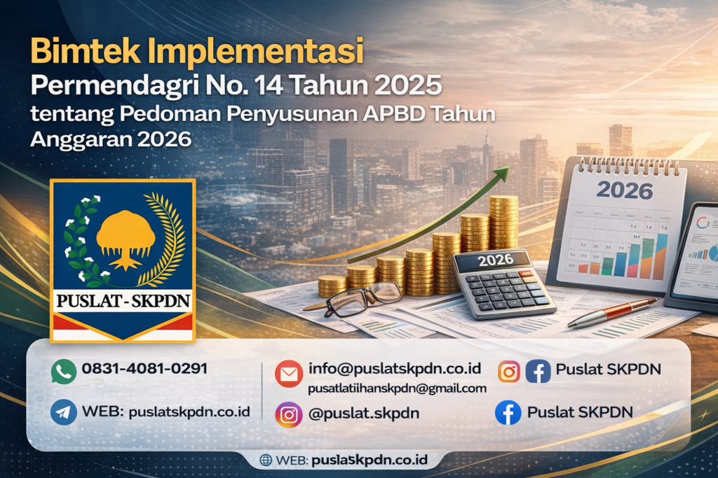 Bimtek Implementasi Permendagri No. 14 Tahun 2025 tentang Pedoman Penyusunan APBD Tahun Anggaran 2026