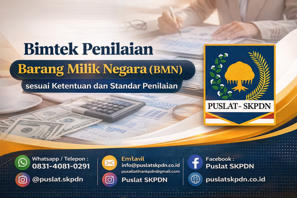 Bimtek Penilaian Barang Milik Negara (BMN) sesuai Ketentuan dan Standar Penilaian