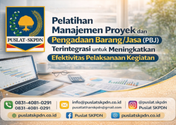Pelatihan Manajemen Proyek dan Pengadaan Barang/Jasa (PBJ) Terintegrasi untuk Meningkatkan Efektivitas Pelaksanaan Kegiatan