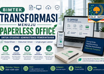 Bimtek Transformasi Menuju Paperless Office untuk Efisiensi Administrasi Pemerintahan