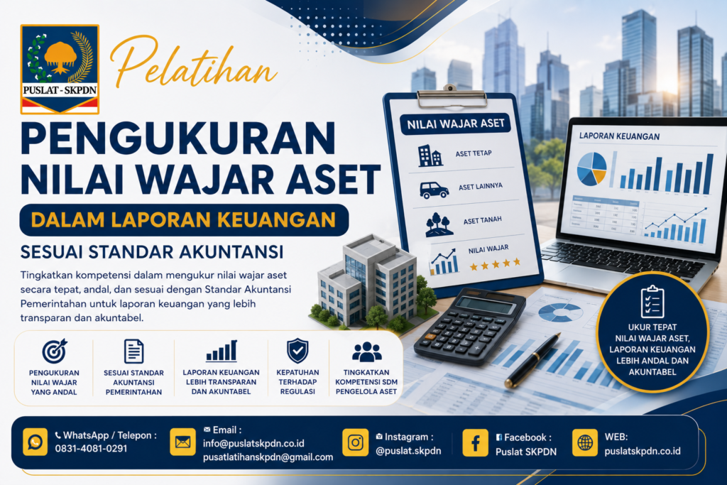 Pelatihan Pengukuran Nilai Wajar Aset dalam Laporan Keuangan sesuai Standar Akuntansi