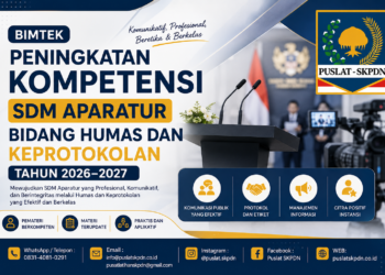 Bimtek Peningkatan Kompetensi SDM Aparatur Bidang Humas dan Keprotokolan Tahun 2026–2027
