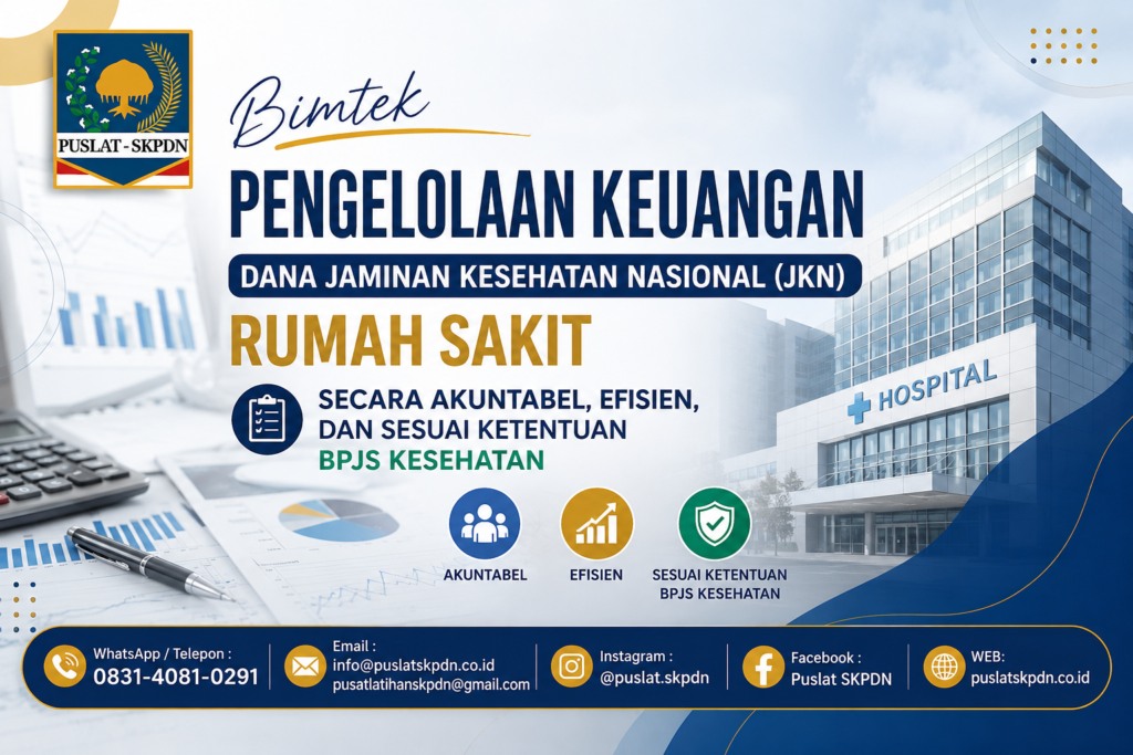 Bimtek Pengelolaan Keuangan Dana Jaminan Kesehatan Nasional (JKN) Rumah Sakit secara Akuntabel, Efisien, dan Sesuai Ketentuan BPJS Kesehatan