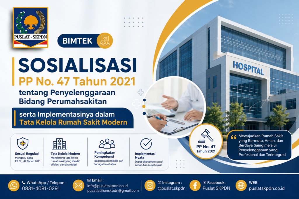 Bimtek Pengelolaan Keuangan Puskesmas Menuju BLUD untuk Mewujudkan Tata Kelola Keuangan yang Mandiri, Transparan, dan Akuntabel