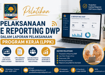 Pelatihan Pelaksanaan E Reporting DWP dalam Laporan Pelaksanaan Program Kerja (LPPK)