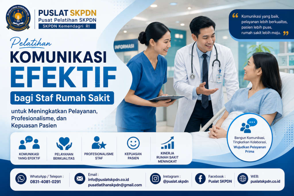 Pelatihan Komunikasi Efektif bagi Staf Rumah Sakit untuk Meningkatkan Pelayanan, Profesionalisme, dan Kepuasan Pasien