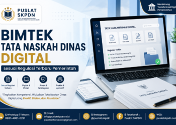 Bimtek Tata Naskah Dinas Digital sesuai Regulasi Terbaru Pemerintah