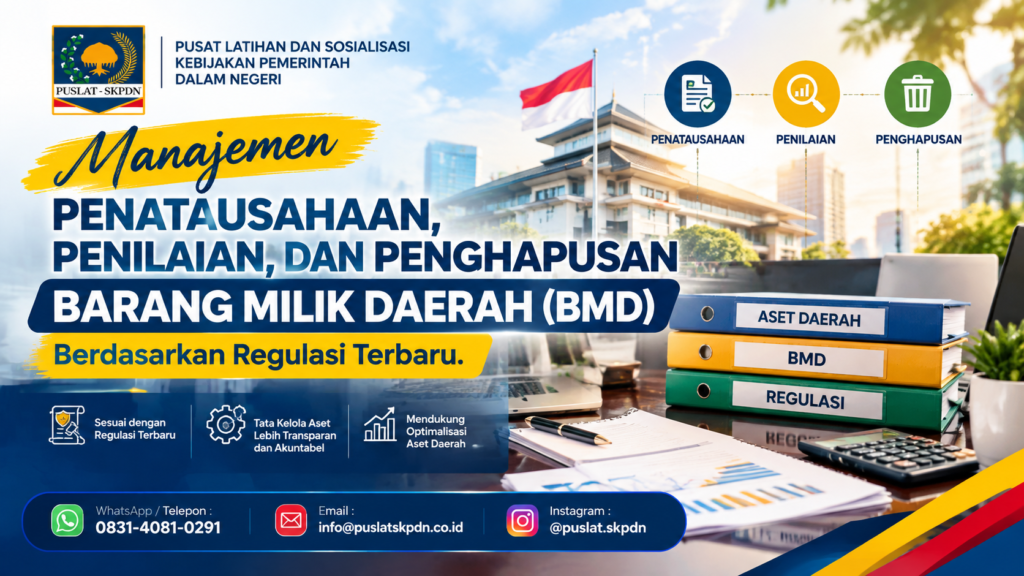 Manajemen Penatausahaan, Penilaian, dan Penghapusan Barang Milik Daerah (BMD) Berdasarkan Regulasi Terbaru
