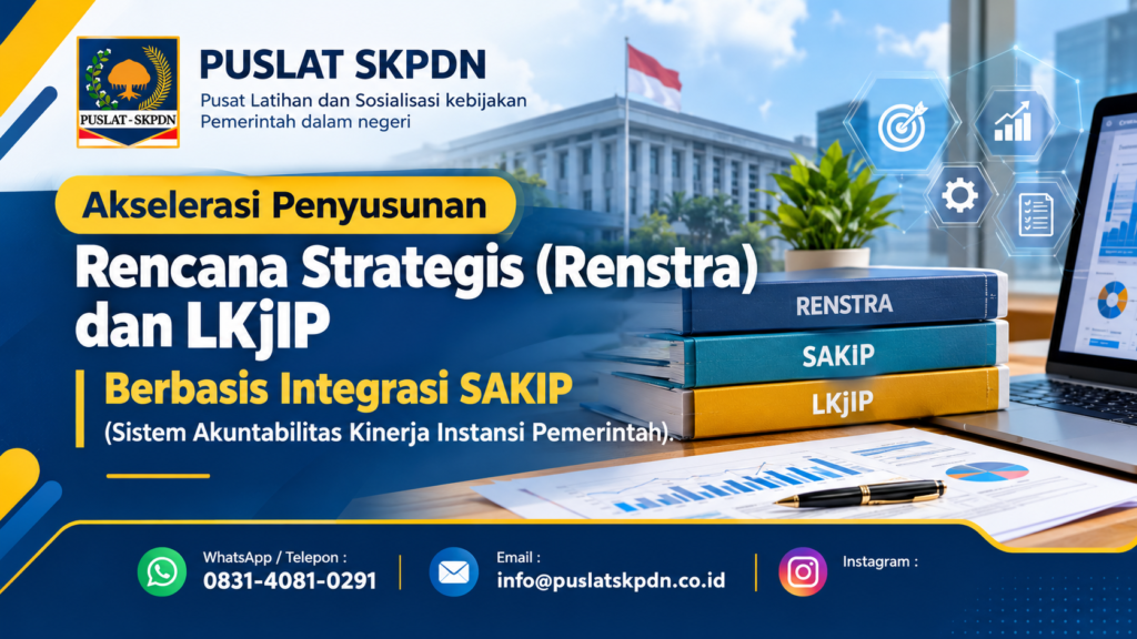 Akselerasi Penyusunan Rencana Strategis (Renstra) dan LKjIP Berbasis Integrasi SAKIP