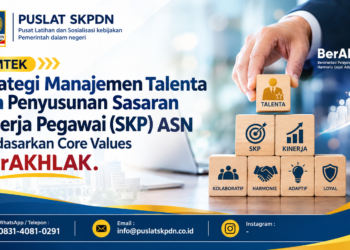 Strategi Manajemen Talenta dan Penyusunan Sasaran Kinerja Pegawai (SKP) ASN Berdasarkan Core Values BerAKHLAK