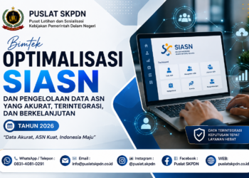 Bimtek Optimalisasi SIASN dan Pengelolaan Data ASN yang Akurat, Terintegrasi, dan Berkelanjutan Tahun 2026
