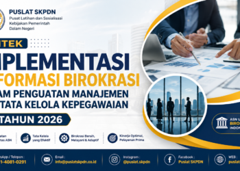 Bimtek Implementasi Reformasi Birokrasi dalam Penguatan Manajemen dan Tata Kelola Kepegawaian Tahun 2026
