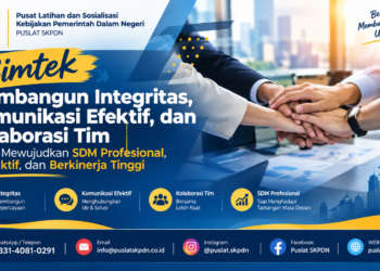bimtek Membangun Integritas, Komunikasi Efektif, dan Kolaborasi Tim untuk Mewujudkan SDM Profesional, Produktif, dan Berkinerja Tinggi