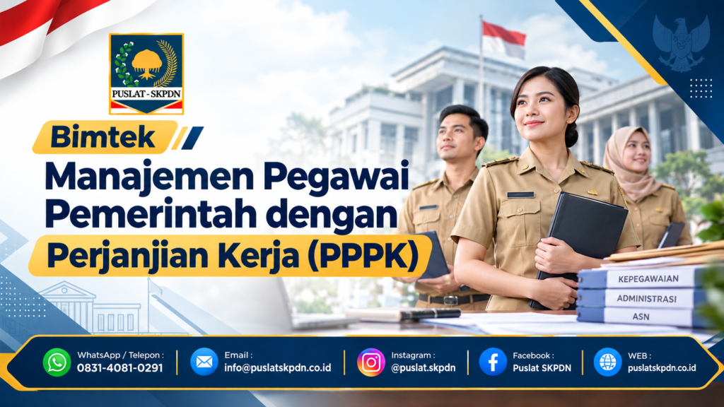 Bimtek Manajemen Pegawai Pemerintah dengan Perjanjian Kerja (PPPK)