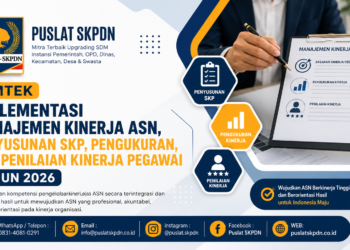Bimtek Implementasi Manajemen Kinerja ASN, Penyusunan SKP, Pengukuran, dan Penilaian Kinerja Pegawai Tahun 2026